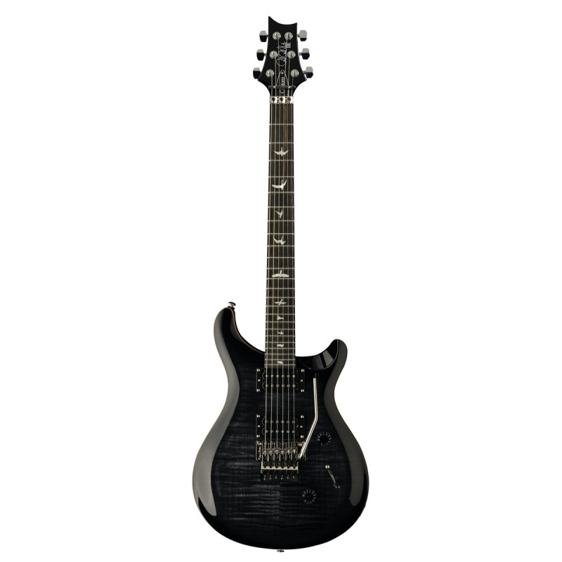 ギター PRS SE custom24 PRS SE Custom 24 Floyd, Charcoal Burst - gitara elektryczna