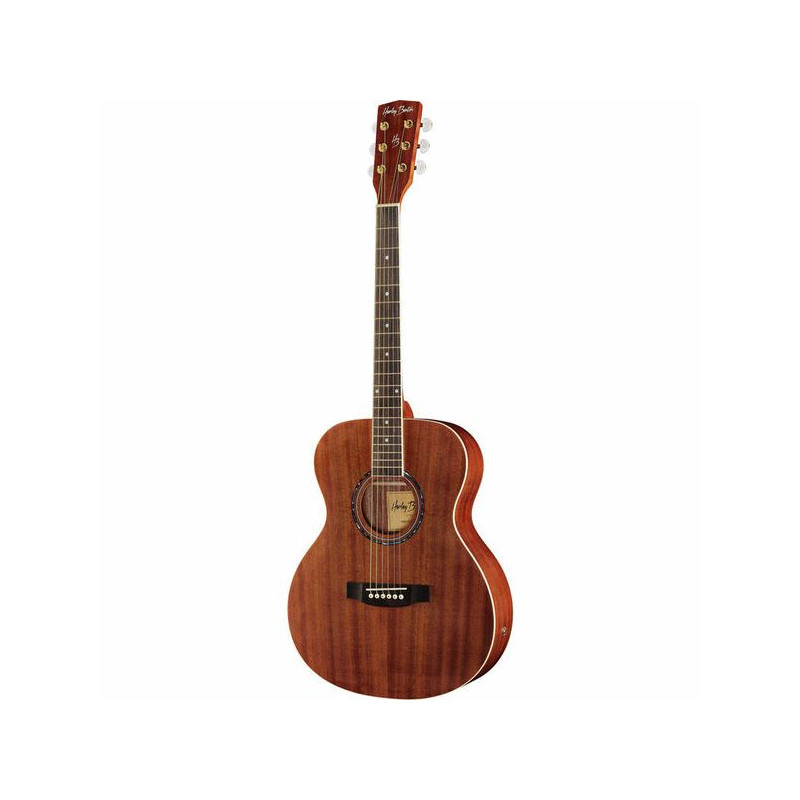 Akustyczny gitara Harley Benton z drewnianym korpusem i gryfem