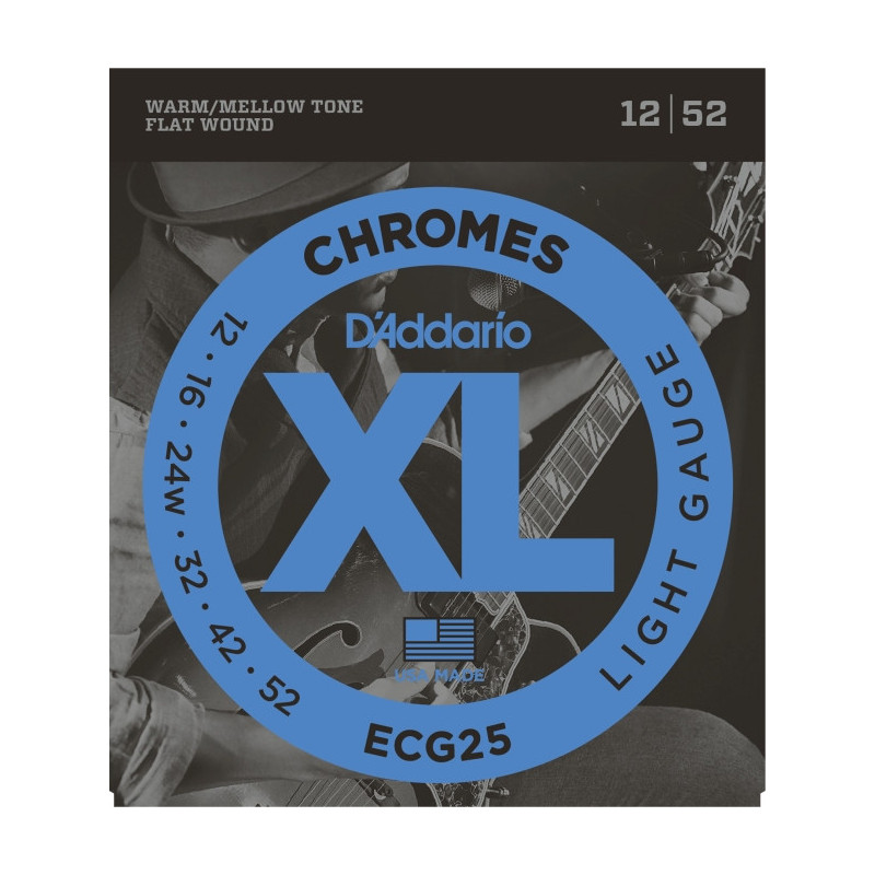D'addario ECG25 12-52