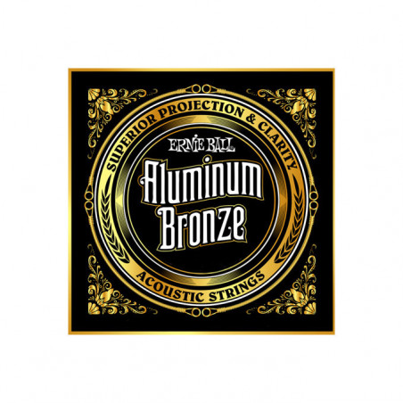 Ernie Ball Aluminium Bronze Medium Light 12-54