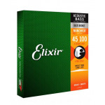 Elixir 14502 Acoustic Bass Light (45-100) NW