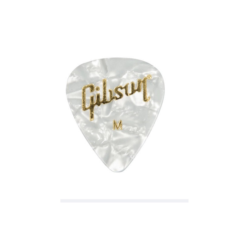 Gibson Pearloid White Pick