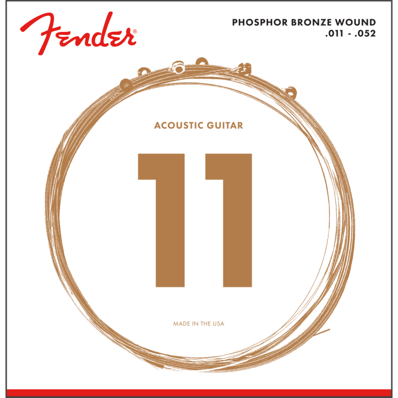 Fender Phosphor Bronze 60CL 11-52