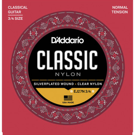 D'addario EJ27N 3/4