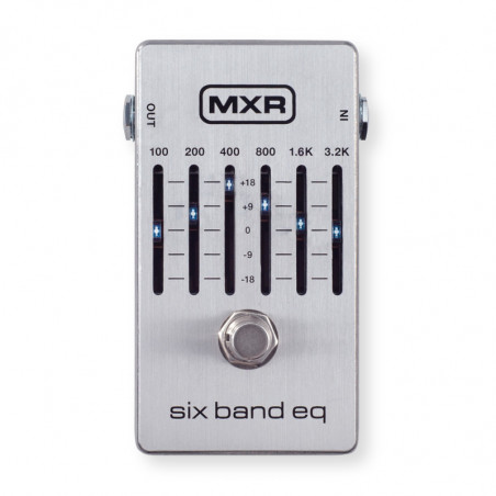 MXR M109S - Six Band eq, silver
