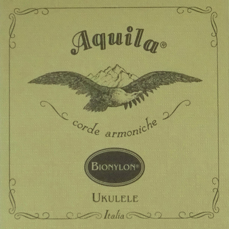 Aquila 58U - BioNylon Ukulele String Set, Soprano, low-G (wound)
