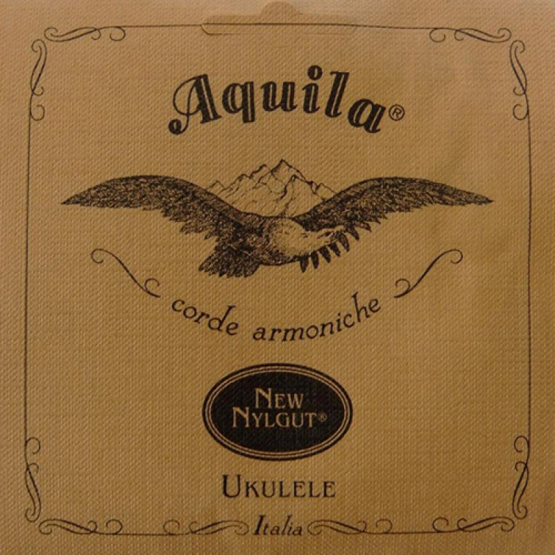 Aquila 5U - New Nylgut Ukulele String Set, Soprano, low-G