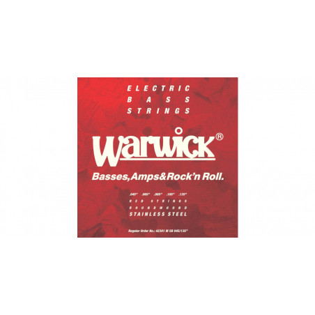Warwick RED Strings Stainless Stee.045-.135