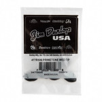 Dunlop primetone picks, refill pack, 6 pcs., black, 5 mm