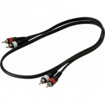 RockCable patch cable - 2 x rca to 2 x rca - 1 m / 3.3 ft.