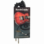 RockCable Instrument Cable - black, coiled, 5m