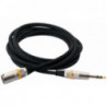 RockCable Microphone Cable - xlr m- trs 6 m