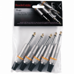 RockCable ts plug - 6.3 mm / 1/4, metal cap