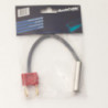 RockCable speaker cable - banana - ts, 20 cm, straight