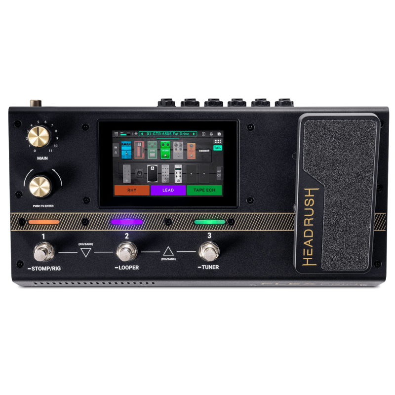 ギター HEADRUSH FLEX PRIME HeadRush Flex Prime - multiefekt, modeler gitarowy