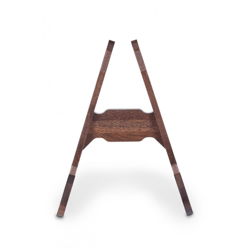 RockStand Wood A-Frame Stand - for Acoustic Guitar & Bass, Oak