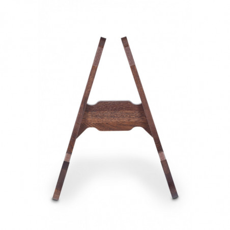 RockStand Wood A-Frame Stand - for Acoustic Guitar & Bass, Oak