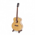 RockStand Wood A-Frame Stand - for Acoustic Guitar & Bass, Oak