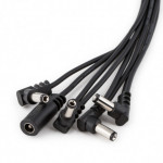 RockBoard flat daisy chain cable - 8 outputs, angled