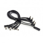 RockBoard flat daisy chain cable - 8 outputs, angled