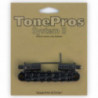 TonePros TP7 - Tune-o-matic Bridge, 7-String - Black