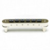 ResoMax PS-8843-N0 - NV2 Tune-O-Matic Bridge, 4 mm - Nickel