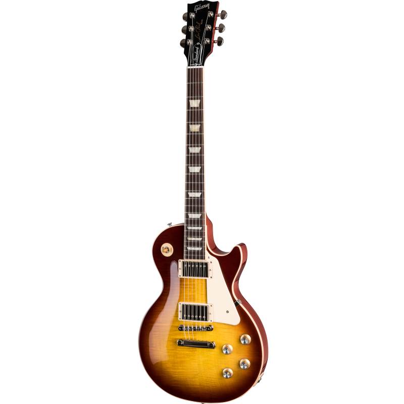 ギター Gibson USA Lespaul Standard Gibson Les Paul Standard 60s Figured Top Iced Tea - gitara elektryczna