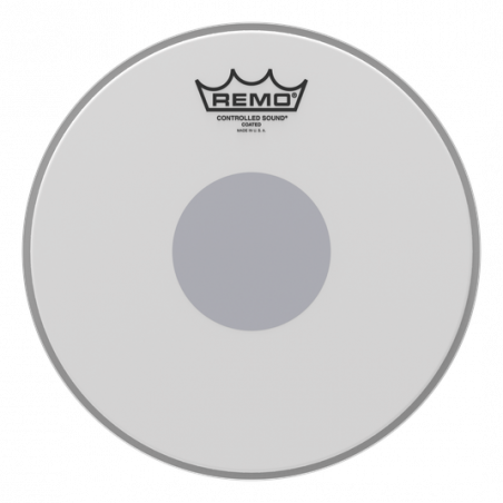 Remo Controlled Sound 10' Coated Black Dot