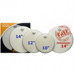 Remo ProPack Ambassador Coated 10'x12'x14'+14'