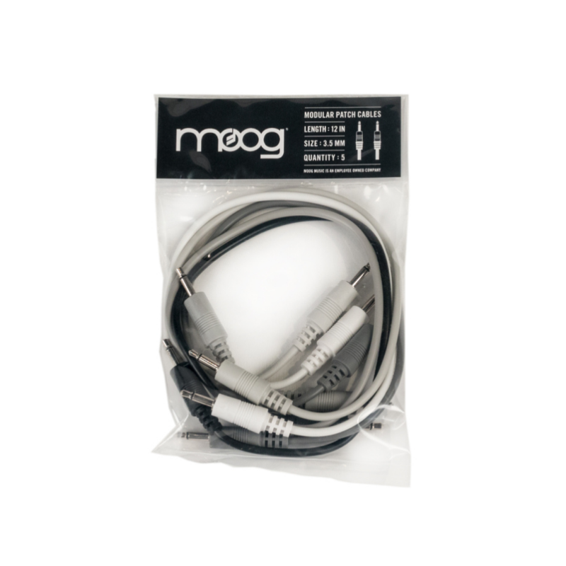 MOOG Mother 12' Cables - Kable Patch 30cm