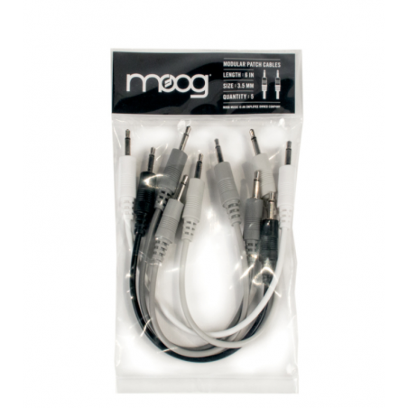 MOOG Mother 6' Cables - Kable Patch 15cm