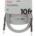 Fender Professional Instrument Cable 10' WHT TWD