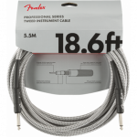 Fender Professional Instrument Cable 18.6' WHT TWD