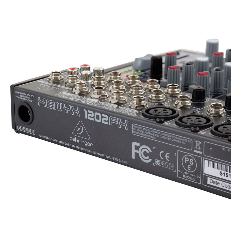 Behringer Xenyx 1202 FX mikser audio analogowy