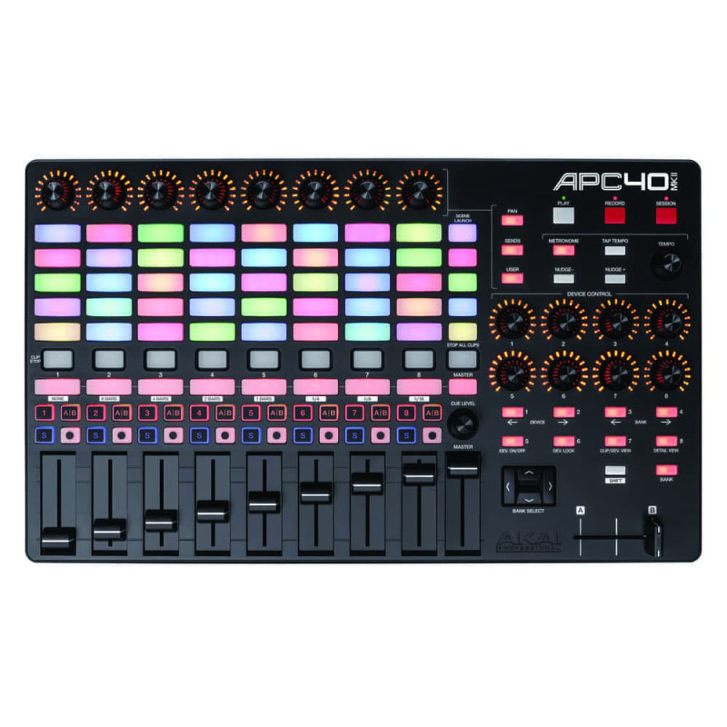 AKAI APC40 Ableton コントローラー+電源ケーブルのセット akai-apc-40-mk2-kontroler-do-