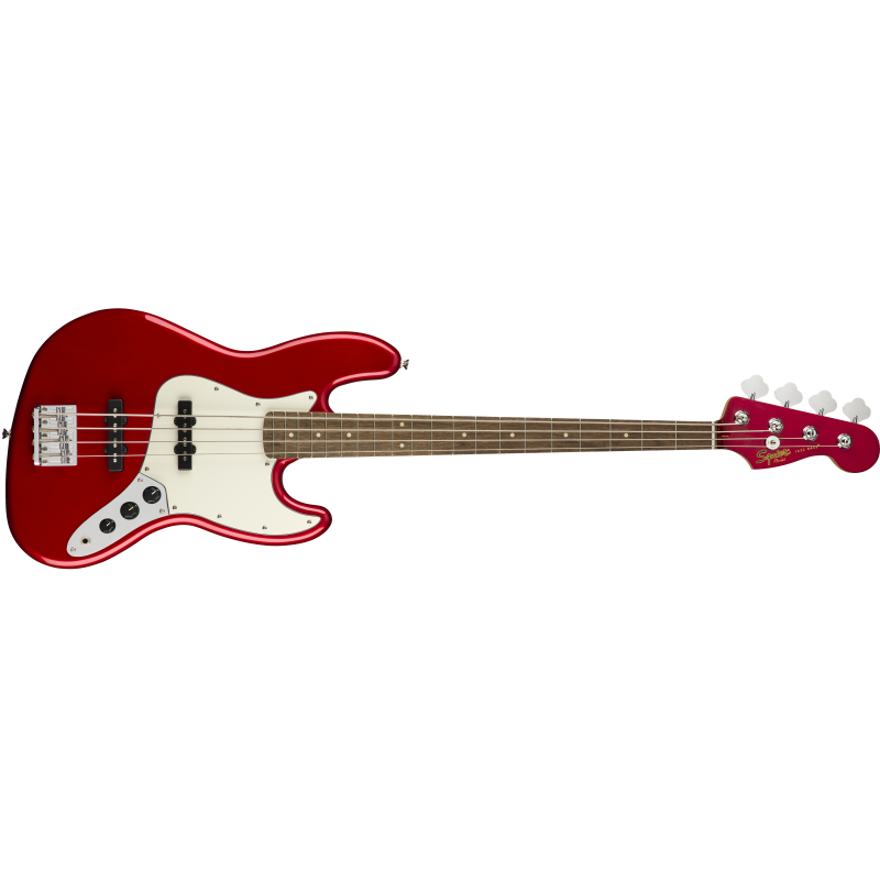 Fender Squier cont Jazz Bass LRL MET RD