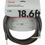 Fender Professional Instrument Cable 18.6' ANGL BLK