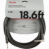 Fender Professional Instrument Cable 18.6' ANGL BLK