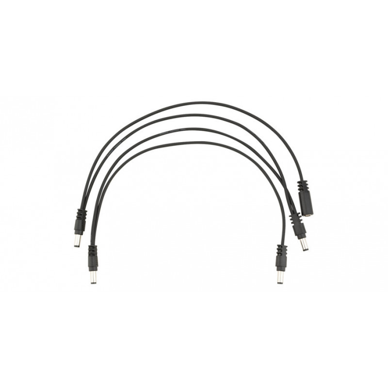 RockBoard Flat Daisy Chain Cable, 4 Outputs, straight