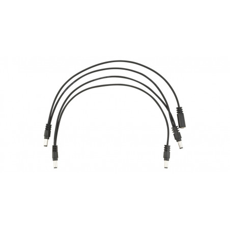 RockBoard Flat Daisy Chain Cable, 4 Outputs, straight