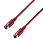 Adam Hall K3MIDI0075RED