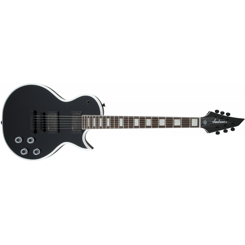 Czarna gitara elektryczna Jackson