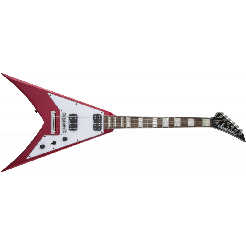 Gitarra elektryczna Jackson King V w kolorze czerwonym