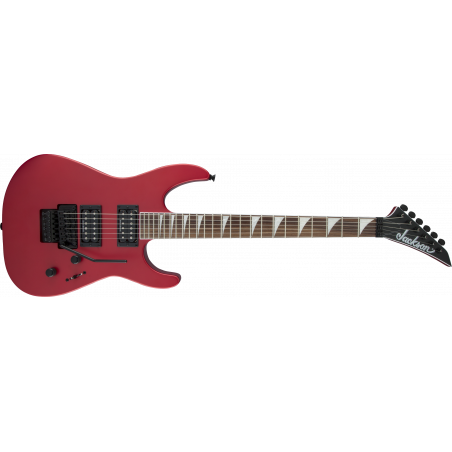 Czerwony gitarowy elektryczny Jacksona Dinky