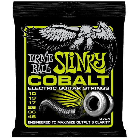 Ernie Ball Cobalt Beefy Slinky 2721 10-46