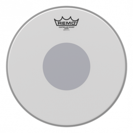 Remo Controlled Sound 12' Coated Black Dot