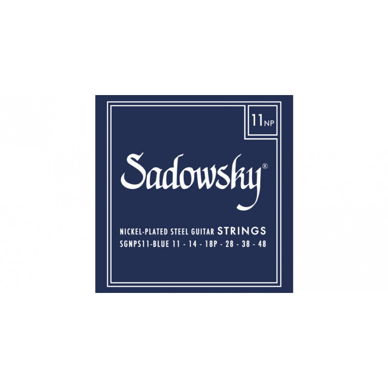 Sadowsky Blue Label Guitar String Set, Nickel Plated Steel -