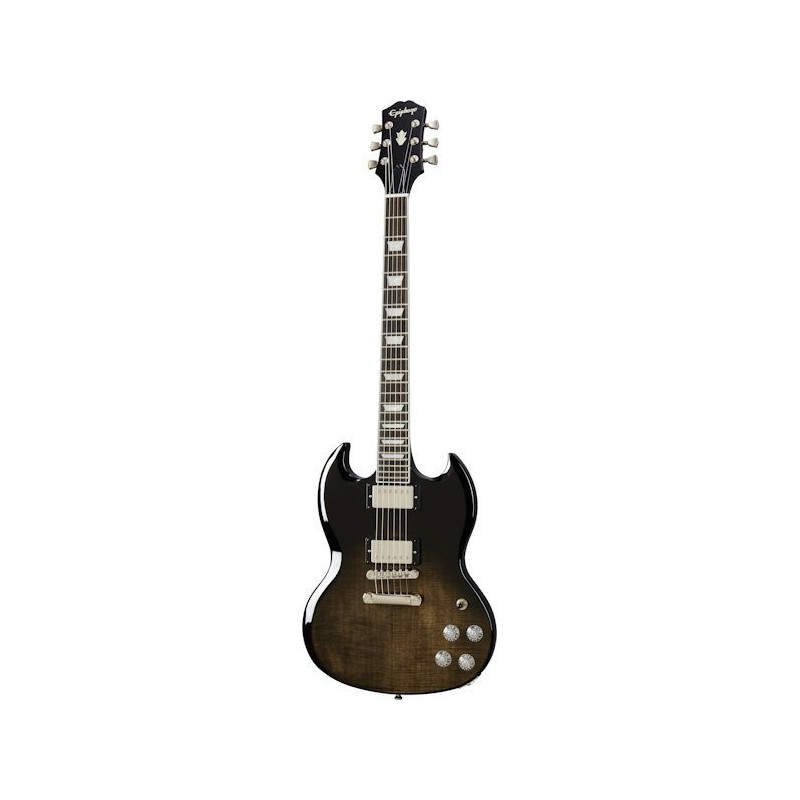 Epiphone SG Modern Figured Trans Black Fade
