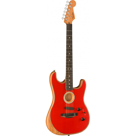 Fender American Acoustasonic Stratocaster EB DKR
