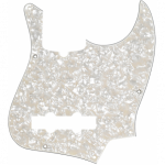Fender Contemporary Jazz Bass 10-hole Pickguard Aged White Pearl